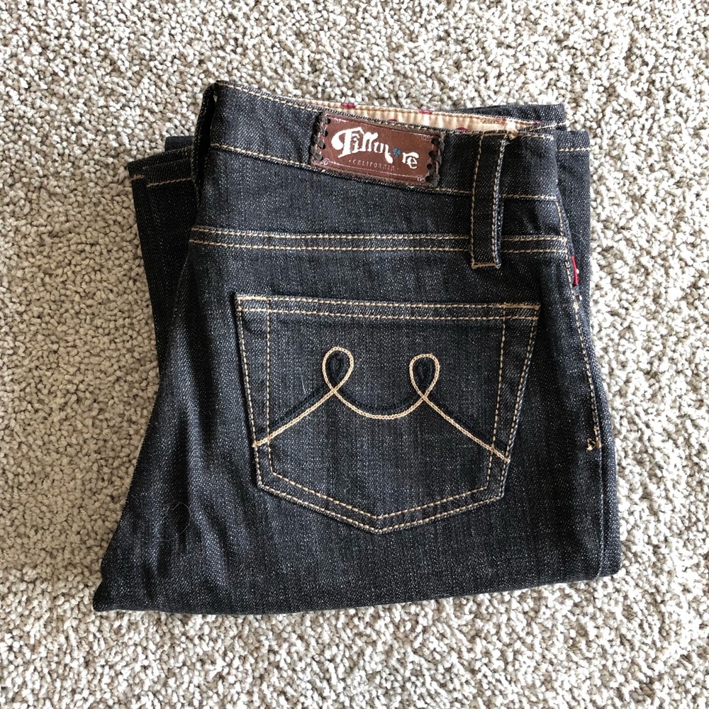 Fillmore California dark wash boot cut jeans